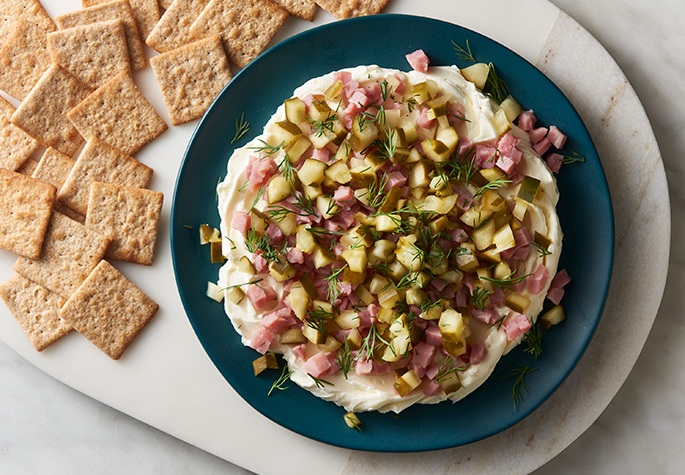 pickle ham cream cheese spread