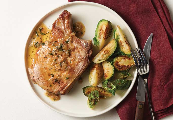 Pork Chops with Pan Sauce