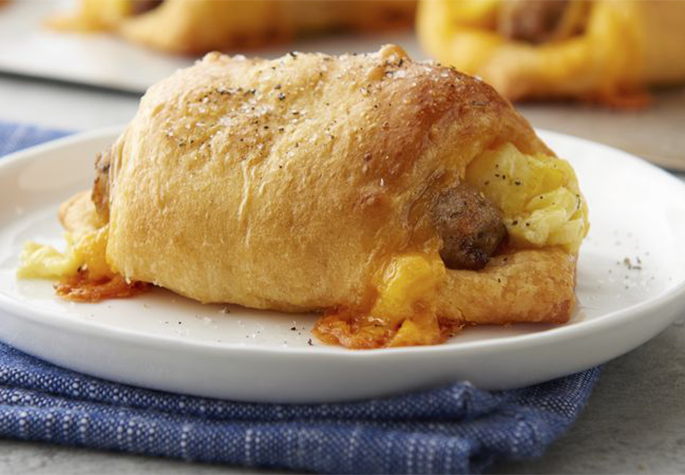  Sausage, Egg and Cheese Breakfast Crescent Rolls recipe