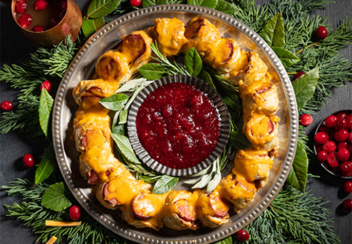 Sausage Wreath