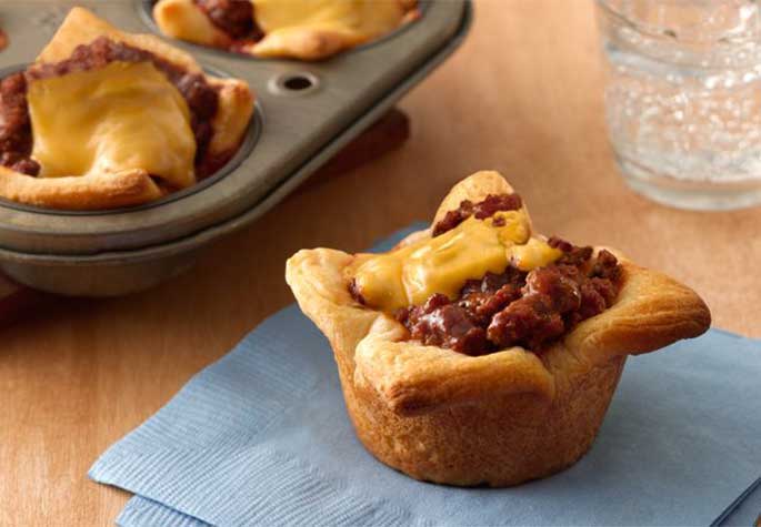 Sloppy Joe Crescent Cups