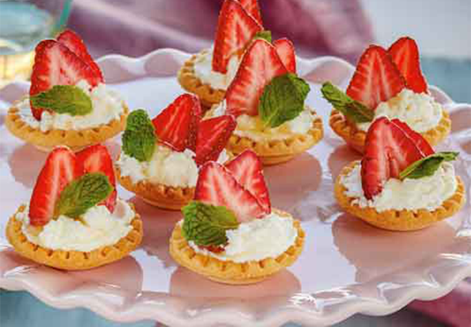 Strawberry Shortcake Tartlets