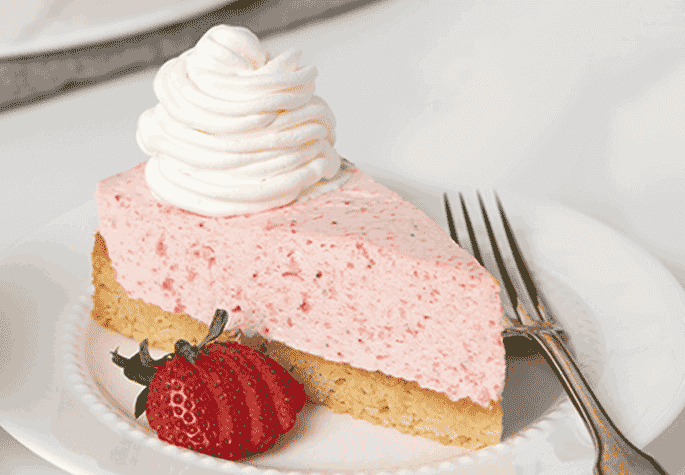 Strawberry Whipped Cream Pie