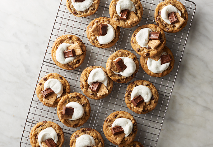 Super Simple S’mores Cookies