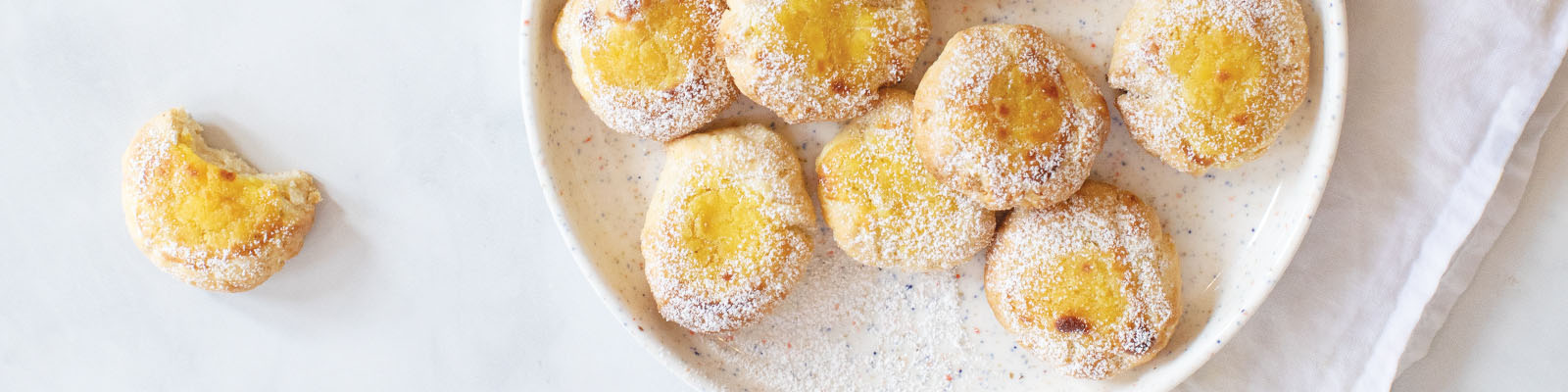 Lemon Curd Toddler Easter Cookies