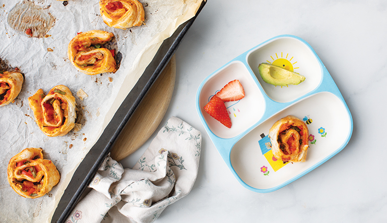 Hidden Veggie Pinwheels