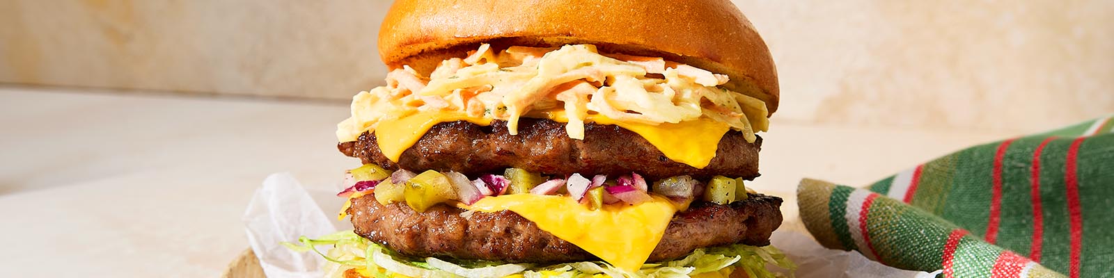 Summer BBQ Quick Fry Burgers