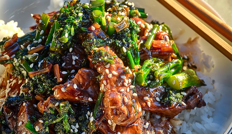 Angus Beef & Broccoli Fried Rice