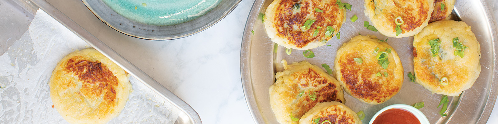 Baby Led Weaning Stuffed Potato Cakes