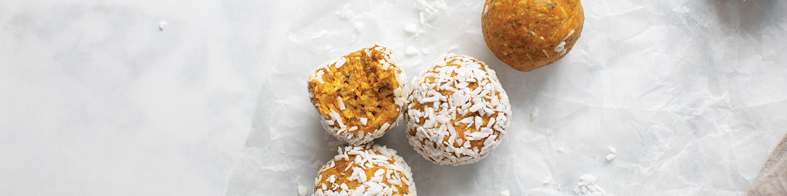 Sugar-Free Carrot Cake Energy Balls