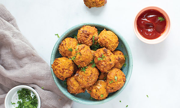 Airfryer Sweet Potato & Carrot Bites