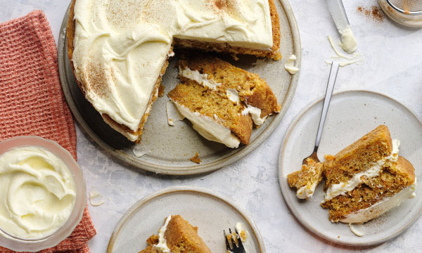 Carrot Cake with Cream Cheese Frosting