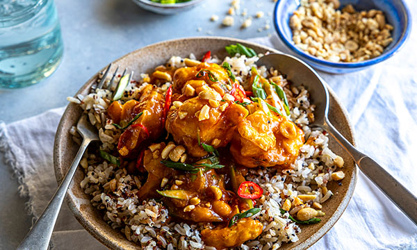 Crispy Cauliflower Kung Pao 