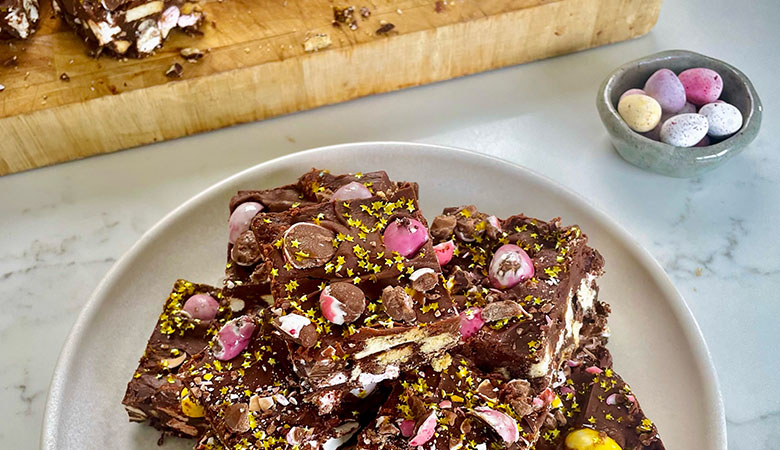 Mini Egg Rocky Road