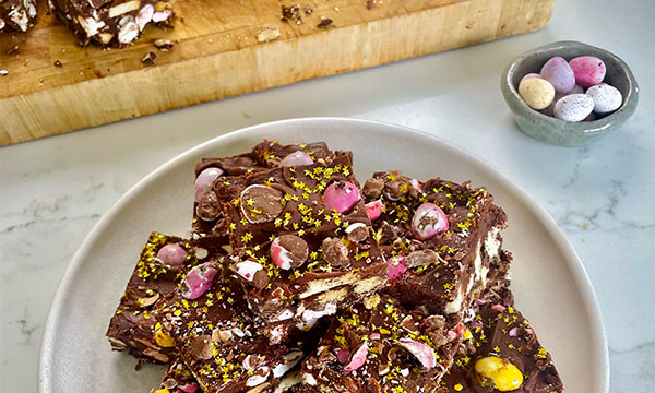 Mini Egg Rocky Road