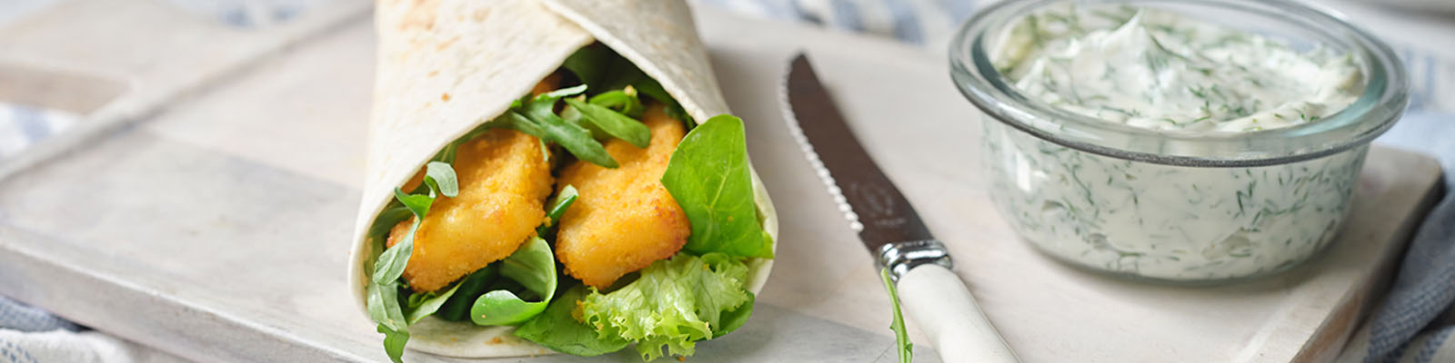 Fish Finger Wraps