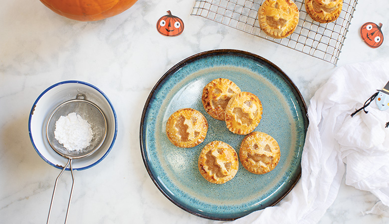 Apple Tart Halloween Cookies - Zero Added Sugar