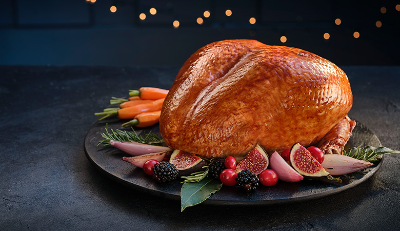 Neven Maguire's Buttermilk Brined Roast Crown of Turkey with Lemon & Tarragon