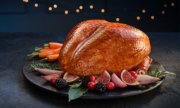 Neven Maguire's Buttermilk Brined Roast Crown of Turkey with Lemon & Tarragon