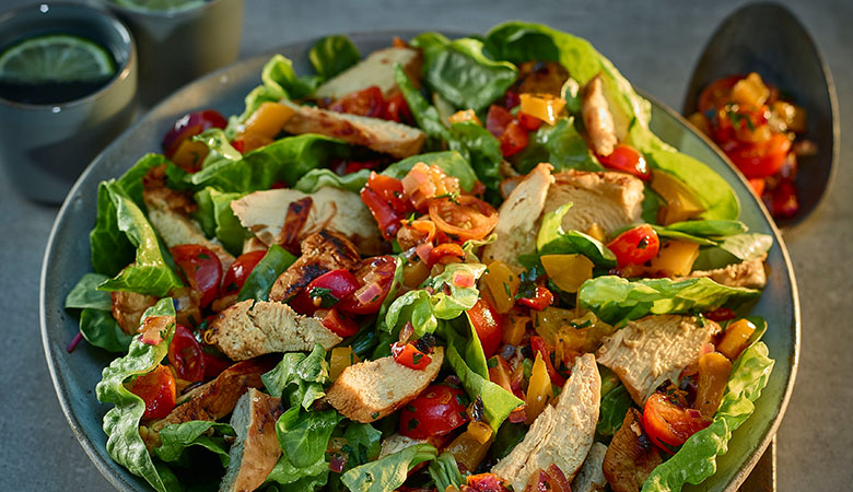 Neven Maguire's Grilled Chicken Salad with Italian Pepper Dressing