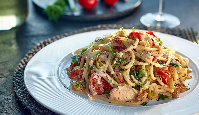 Neven Maguire's Irish Crab, Fennel and Chilli Spaghetti