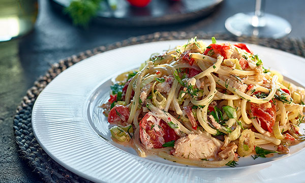 Neven Maguire's Irish Crab, Fennel and Chilli Spaghetti