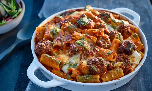 Neven Maguire's Angus Meatball Pasta Bake