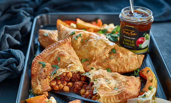 Lamb Tagine & Chickpea Turnovers