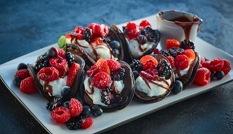 Neven Maguire's Chocolate Pancake Tacos