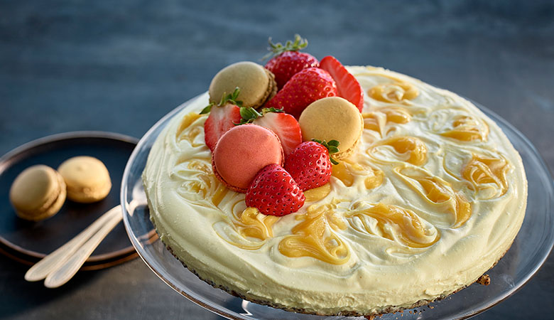Neven Maguire's Lemon Curd Cheesecake