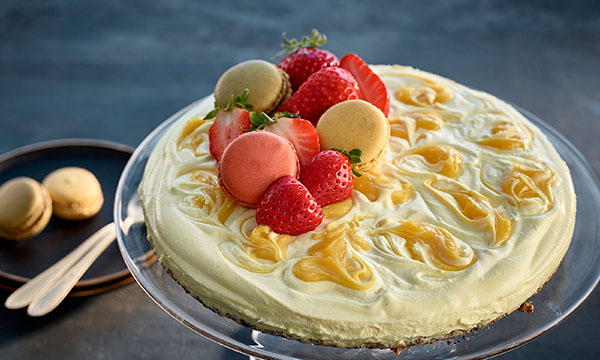 Neven Maguire's Lemon Curd Cheesecake