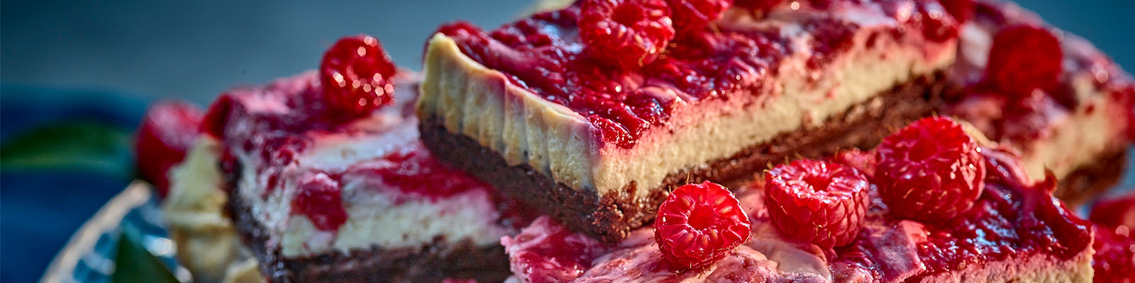 Neven Maguire's Raspberry Cheesecake Chocolate Slice