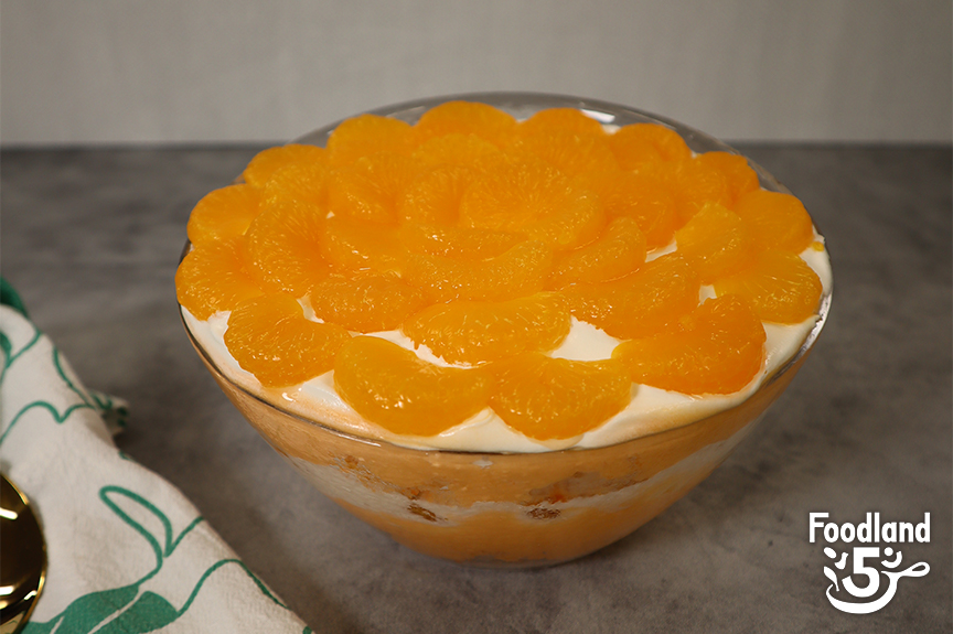 Orange Dreamsicle Trifle