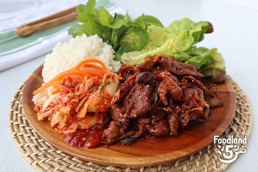 Spicy Pork Bulgogi Ssam