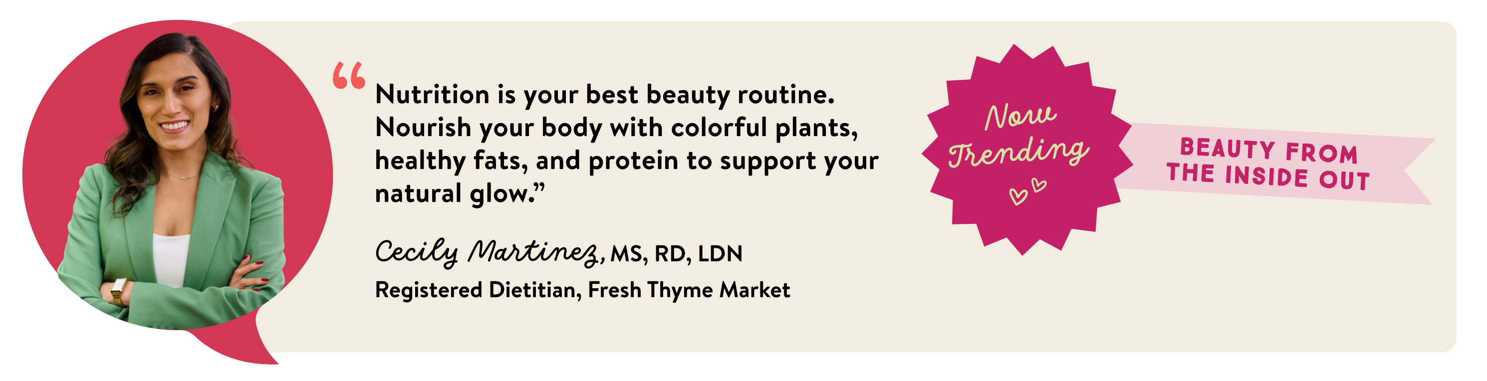 Now Trending: Beauty From the Inside Out