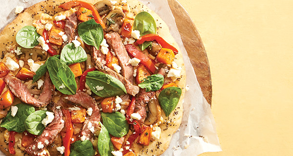 Beef-Lover’s Protein Pizza