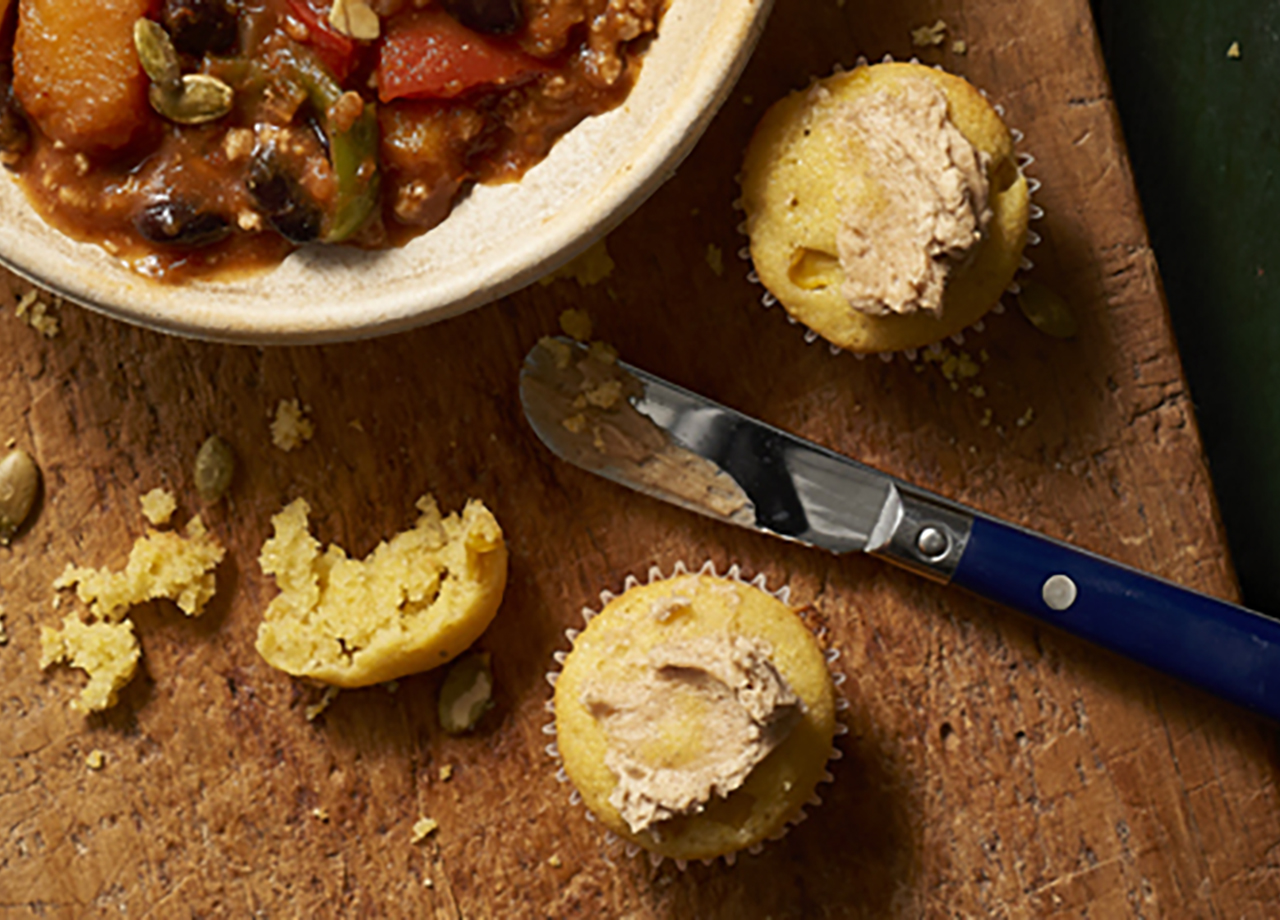 Buttermilk Cornbread Poppers