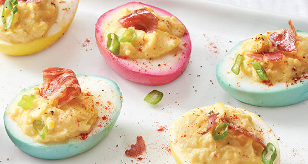 Dyed And Deviled Eggs