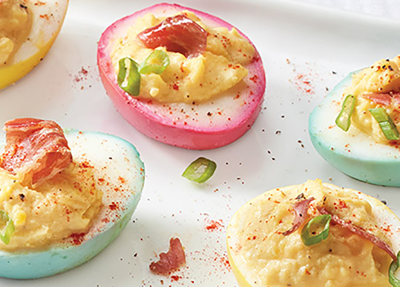 Dyed And Deviled Eggs