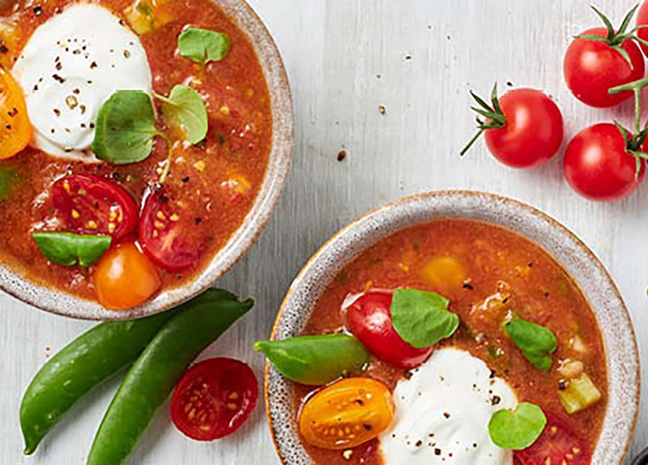 Heirloom Tomato Gazpacho