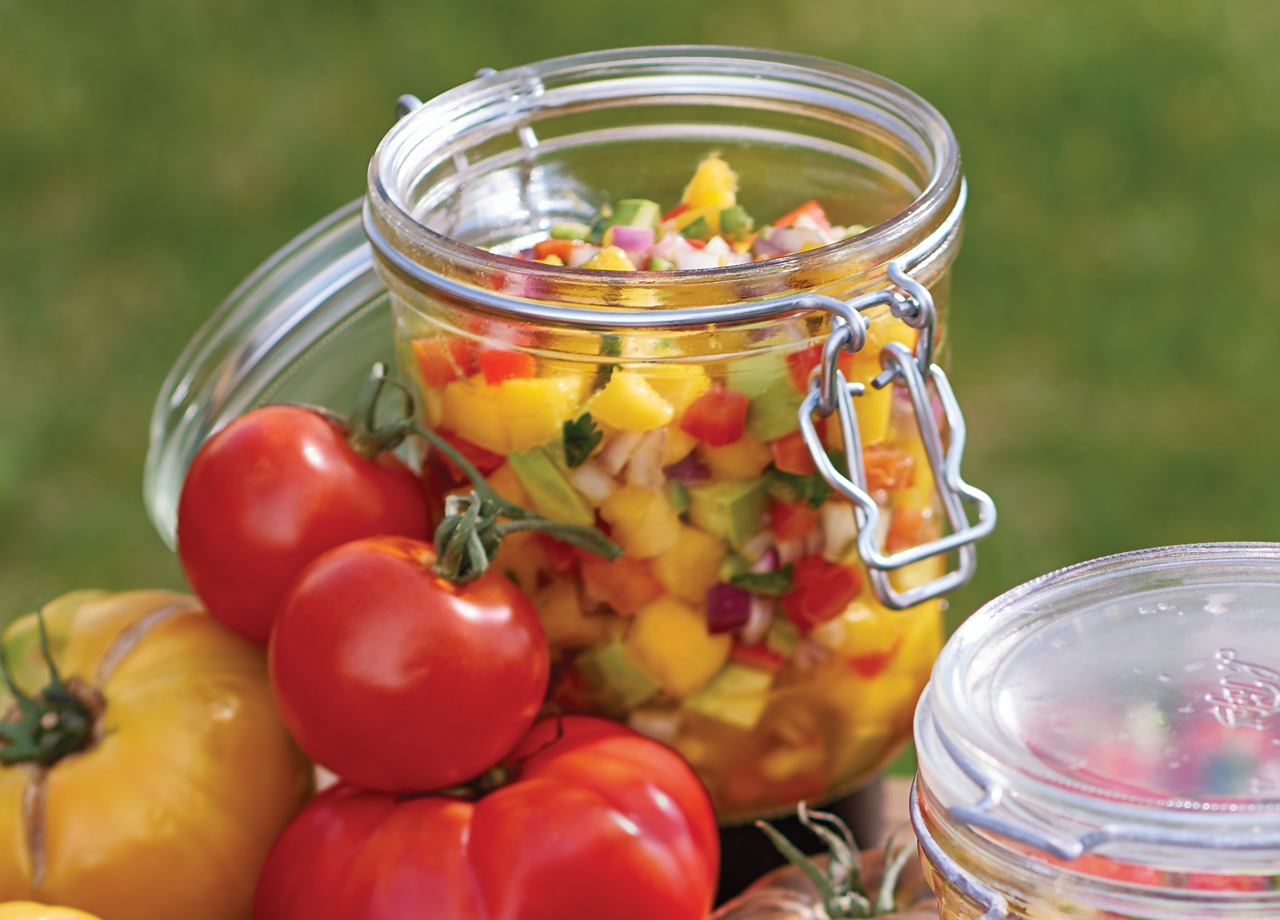 Mango-Avocado Pico De Gallo