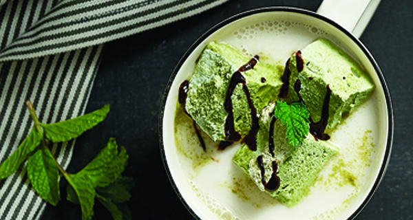 Matcha Mint Marshmallows