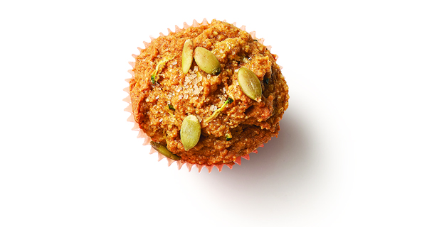 Mini Pumpkin-Zucchini Muffins