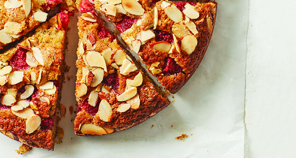 Raspberry Almond Coffee Cake