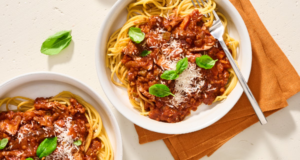 Red Lentil Bolognese
