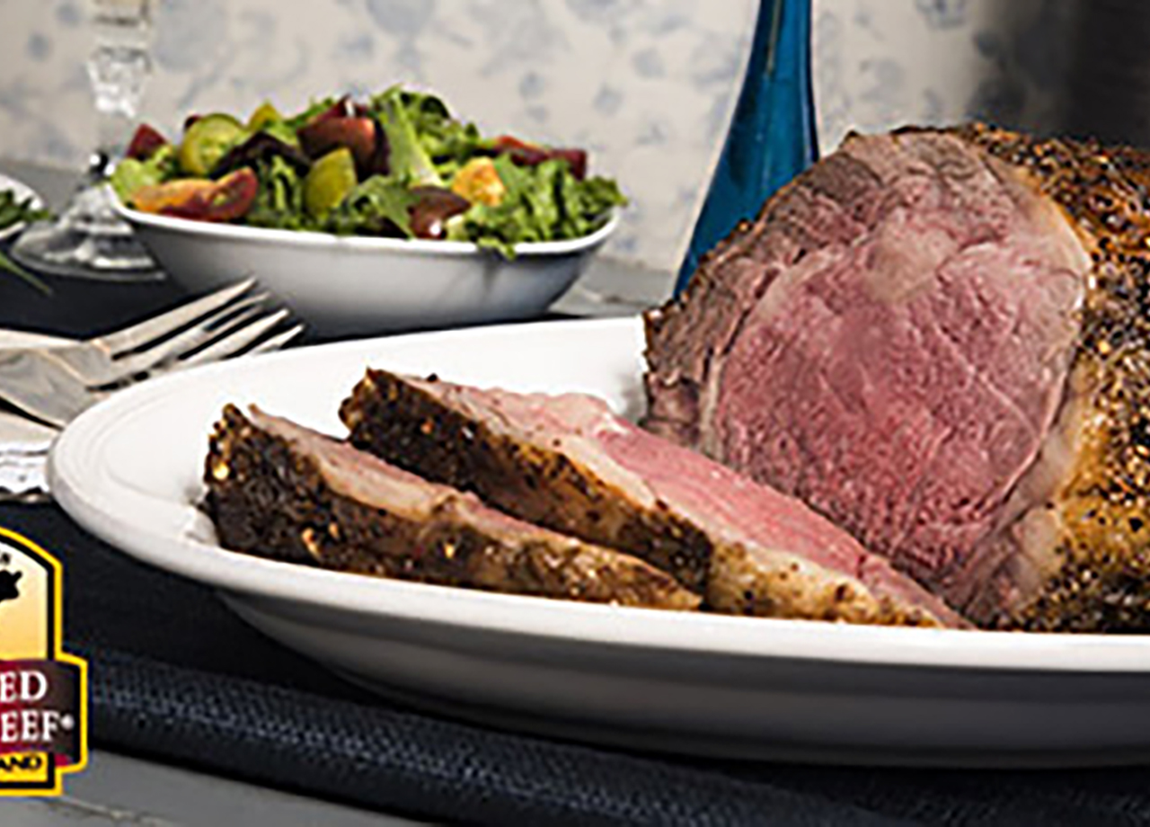 Robust Rub Rib Roast featuring Certified Angus Beef®