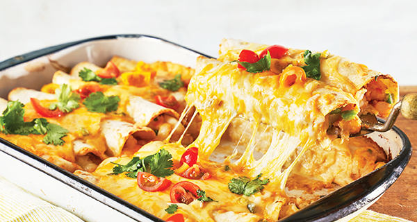Seafood Enchiladas