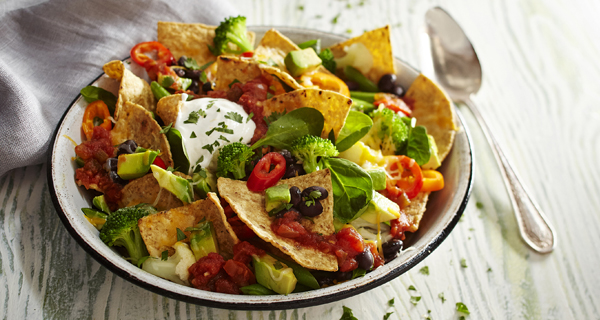 Spring Garden Nachos