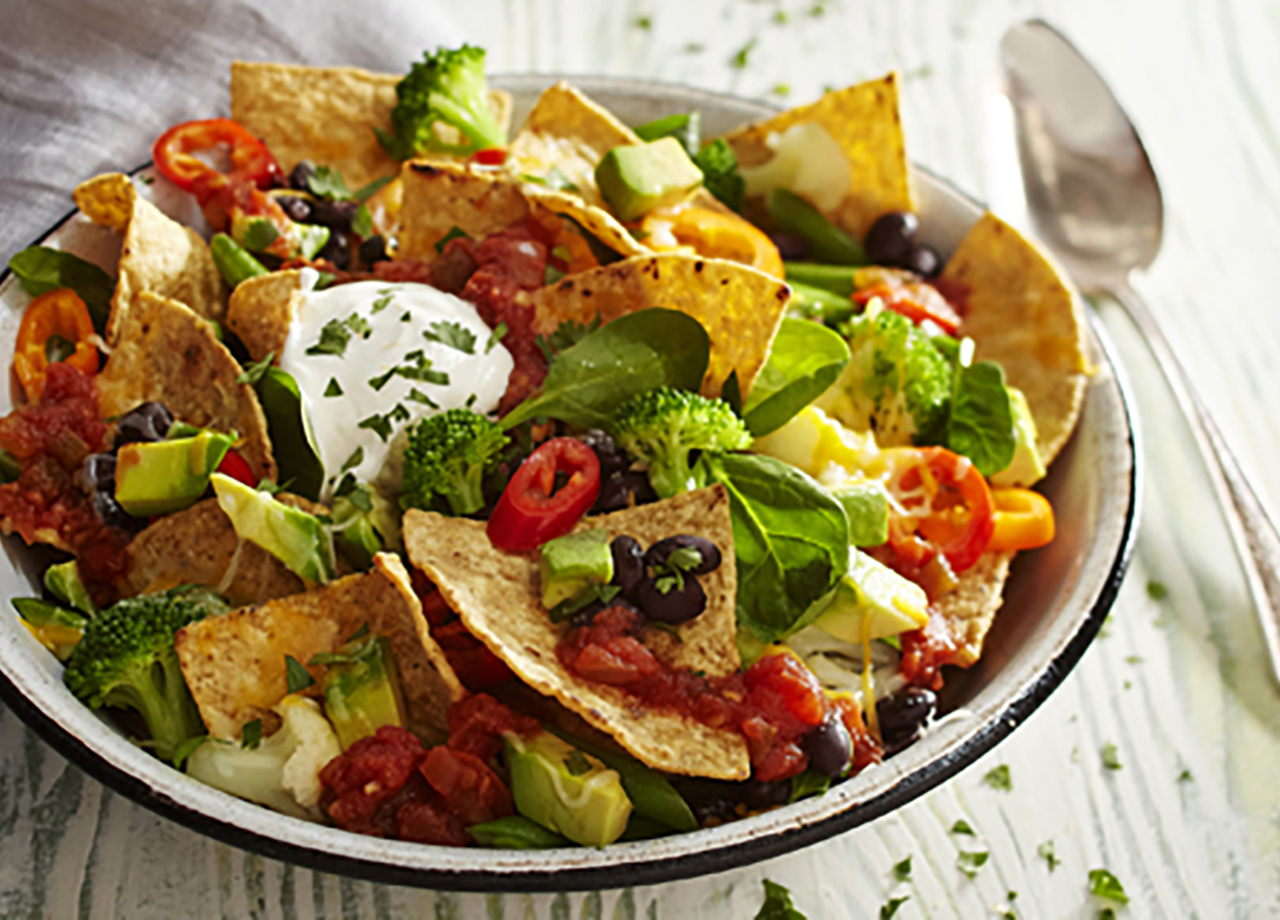 Spring Garden Nachos