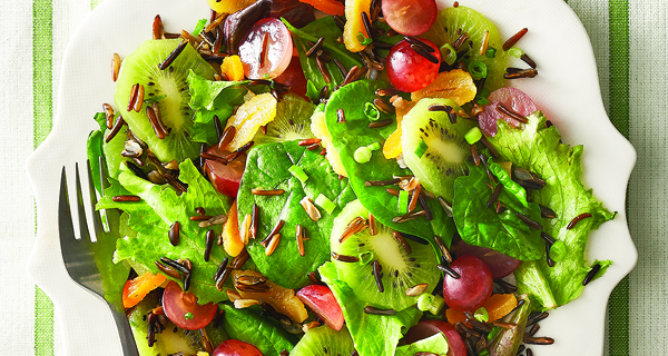 Spring Greens and Wild Rice Salad